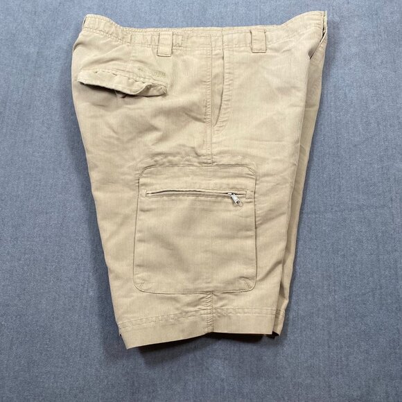 Columbia GRT Mens Khaki Cargo Shorts Size Small Outdoor Wear Polyester/Cotton - Picture 3 of 16